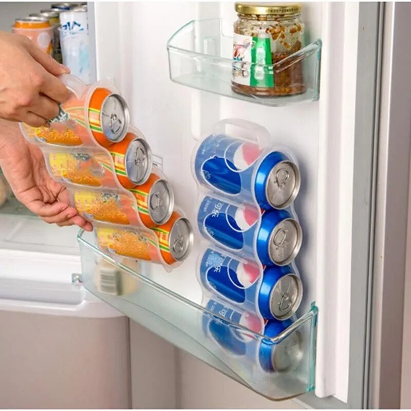 Drink Can Storage Box for Fridge