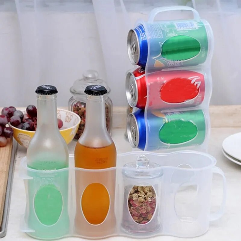 Drink Can Storage Box for Fridge
