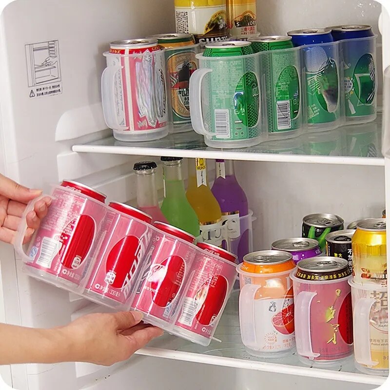 Drink Can Storage Box for Fridge