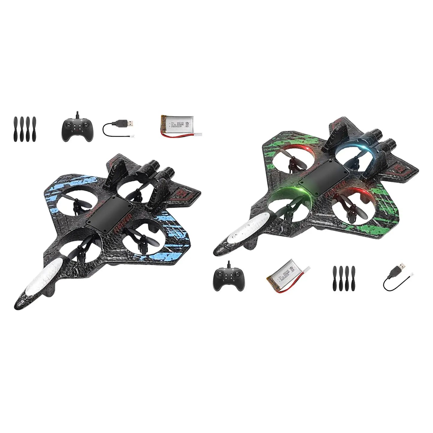Remote Control Portable Airplane Drop Resistant for Kids Boys