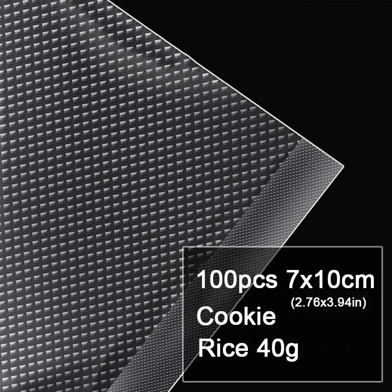 100pcs Food Vacuum Sealer Bags for Sous Vide Food