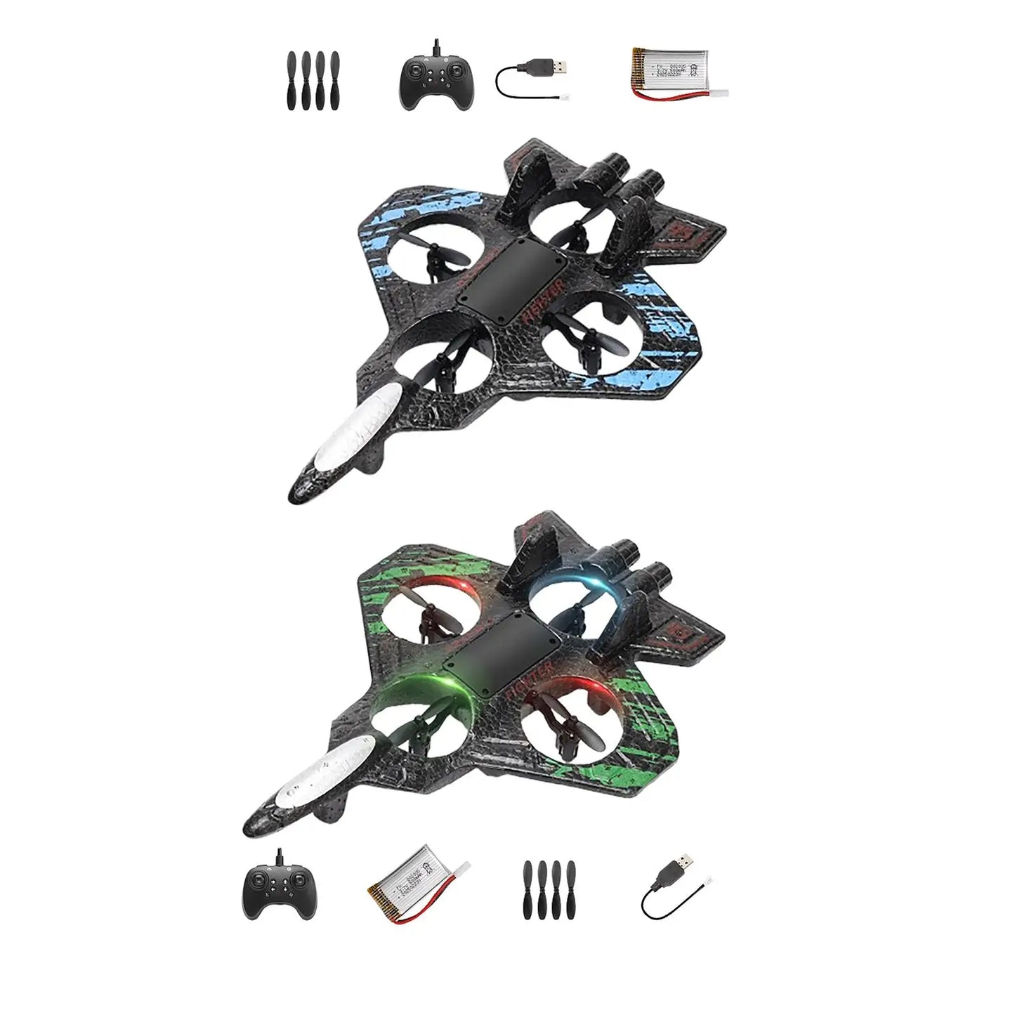 Remote Control Portable Airplane Drop Resistant for Kids Boys