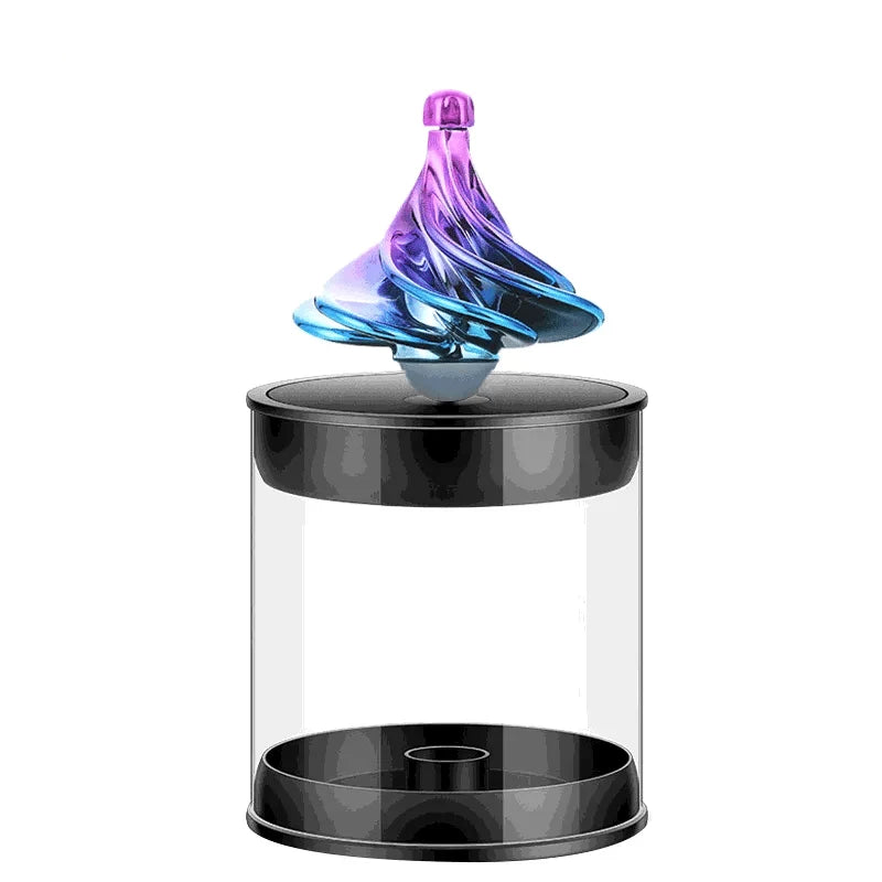 Accurate Spinning Top,Wind Gyro,Airflow Spinning Gyro, Desktop Gyro,Wind Blow Turn Gyro Stress Relief Toy for Kids and Adults | Unique Gift
