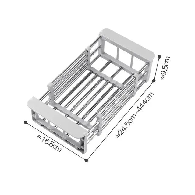 Adjustable Drain Rack Stainless