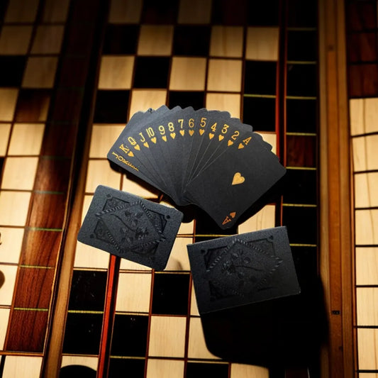 Black Gold Playing Cards