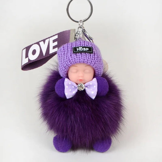 Key Chain Doll Ring