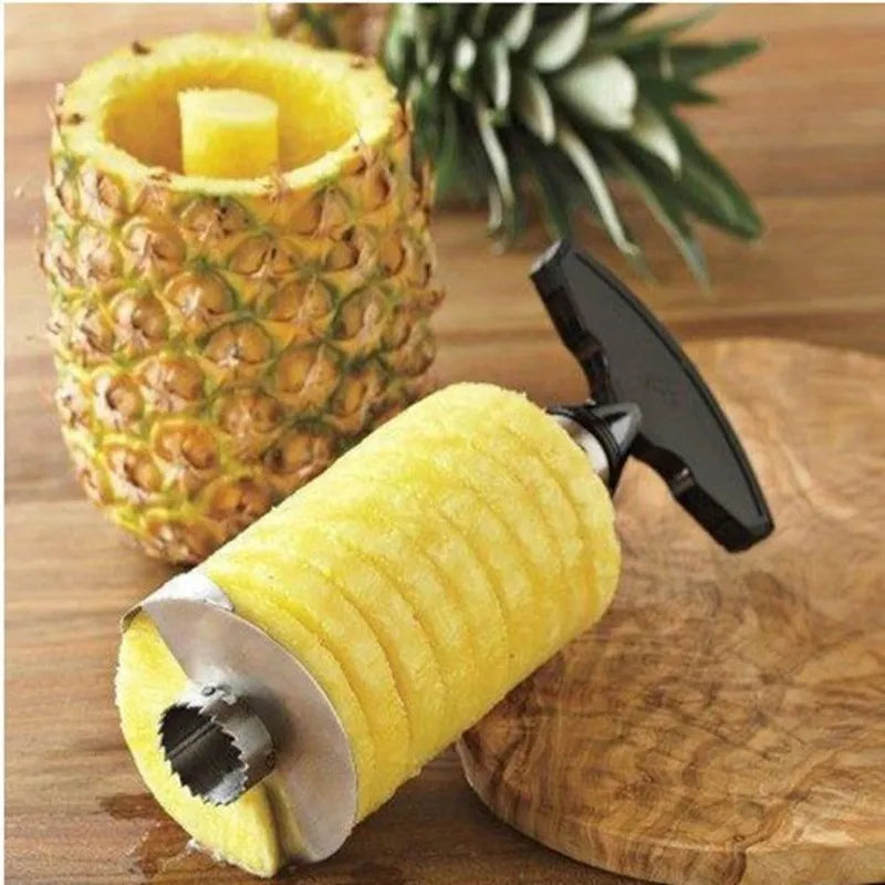 Pineapple Slicer Peeler Cutter Knife Stainless Steel