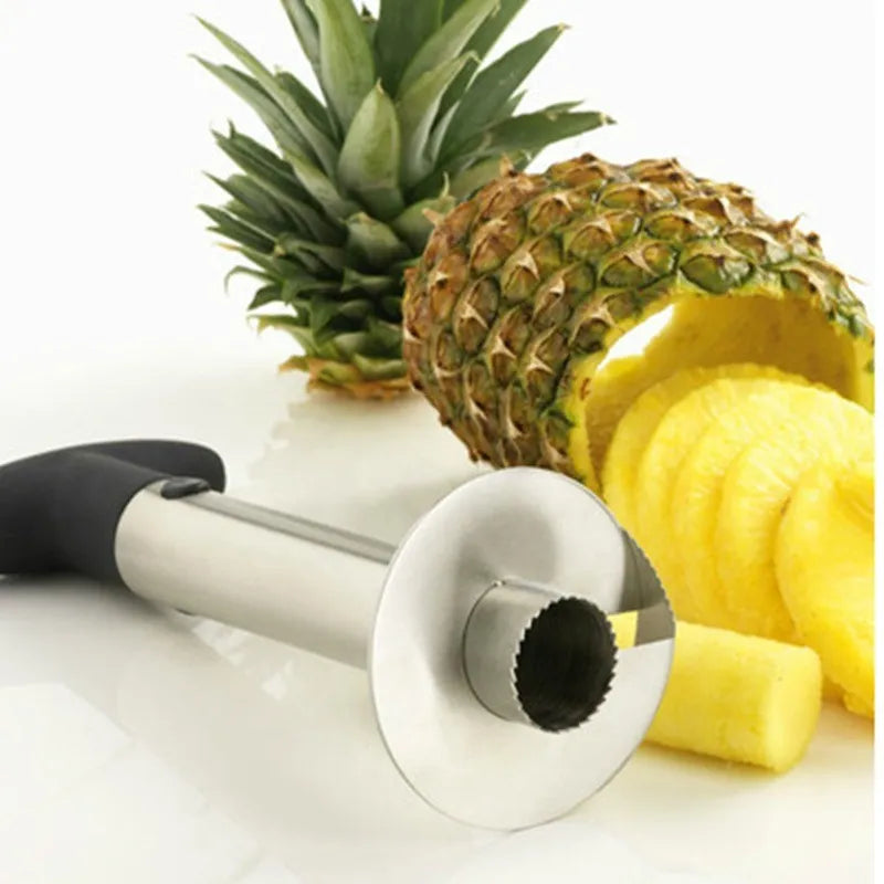 Pineapple Slicer Peeler Cutter Knife Stainless Steel