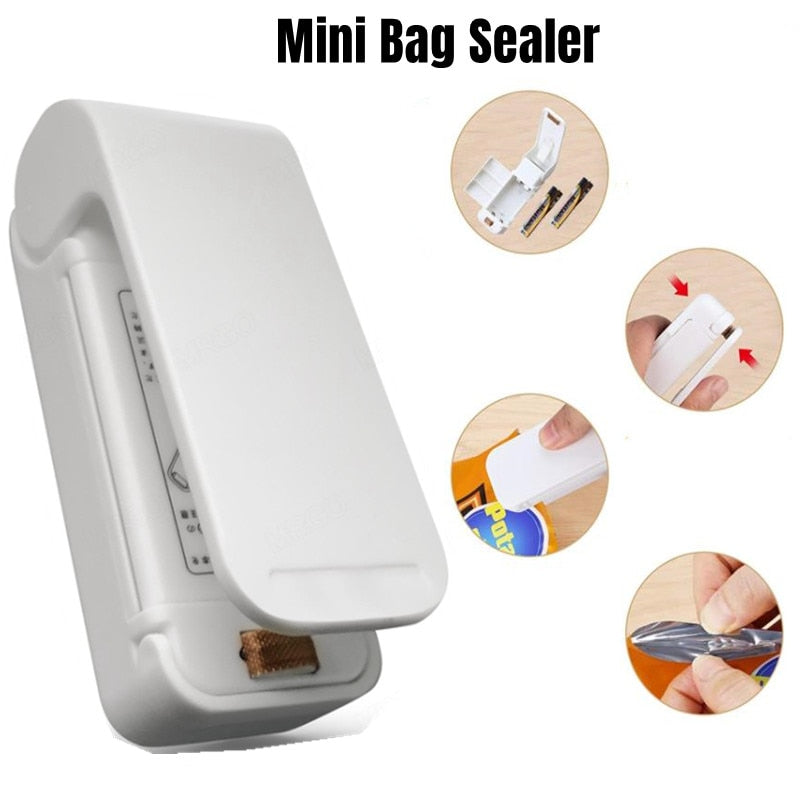 Portable Plastic Bag Clip Sealing Machine