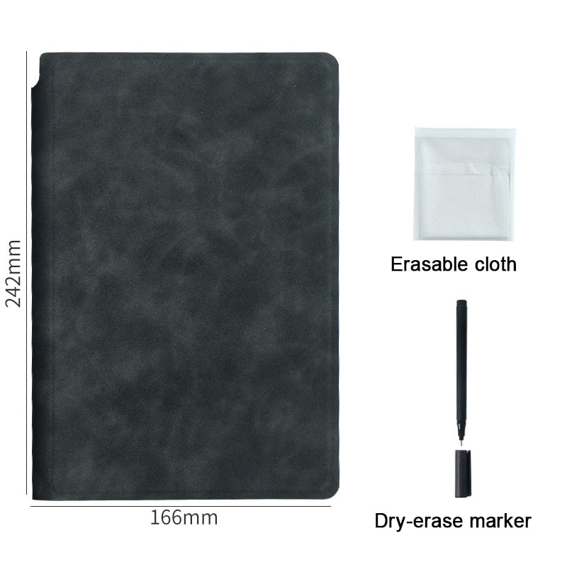 A5 Reusable Whiteboard Notebook