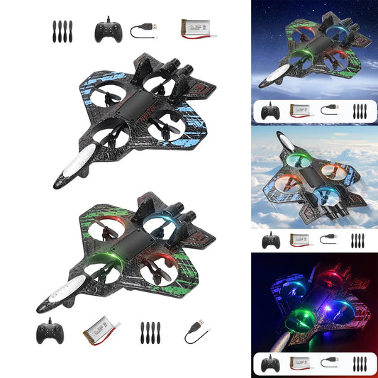 Remote Control Portable Airplane Drop Resistant for Kids Boys
