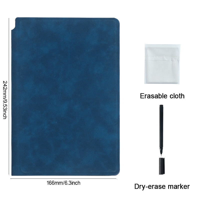 A5 Reusable Whiteboard Notebook