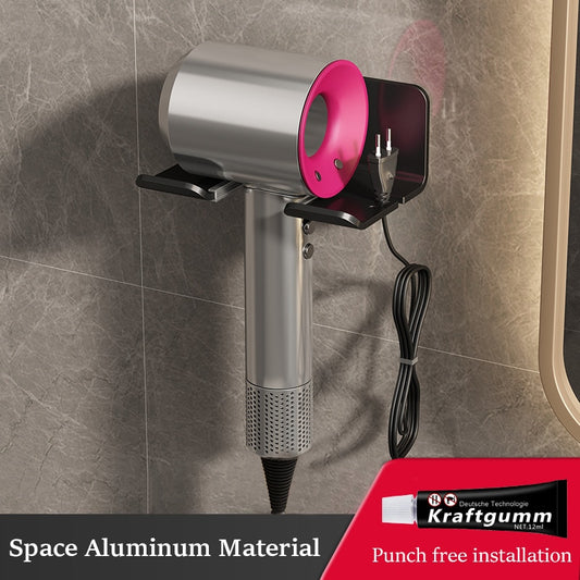 Wall Mounted Hair Dryer Holder