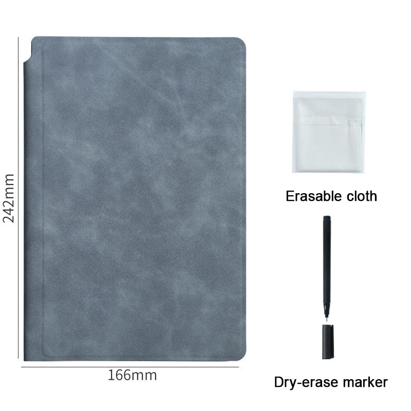 A5 Reusable Whiteboard Notebook