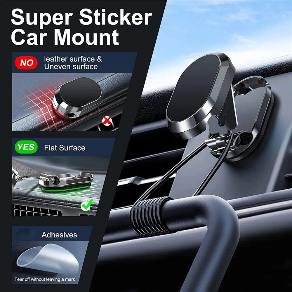 Metal Magnetic Car Mobile Phone Holder