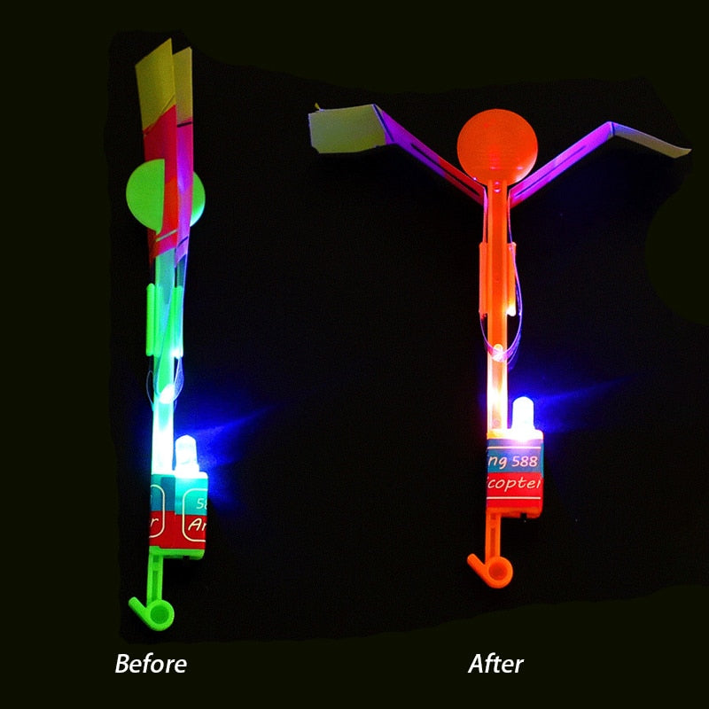 Helicopter Flying Toy with LED Light