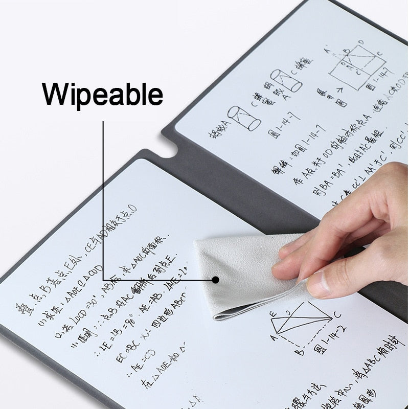 A5 Reusable Whiteboard Notebook