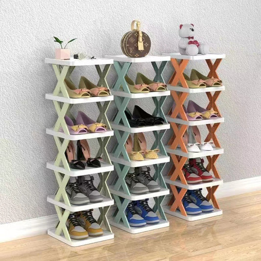 Stackable Multi-layer Shoe Rack Organizer