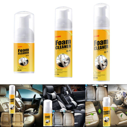 Foam Spray Leather Cleaner Fights Fading Aging Cracking