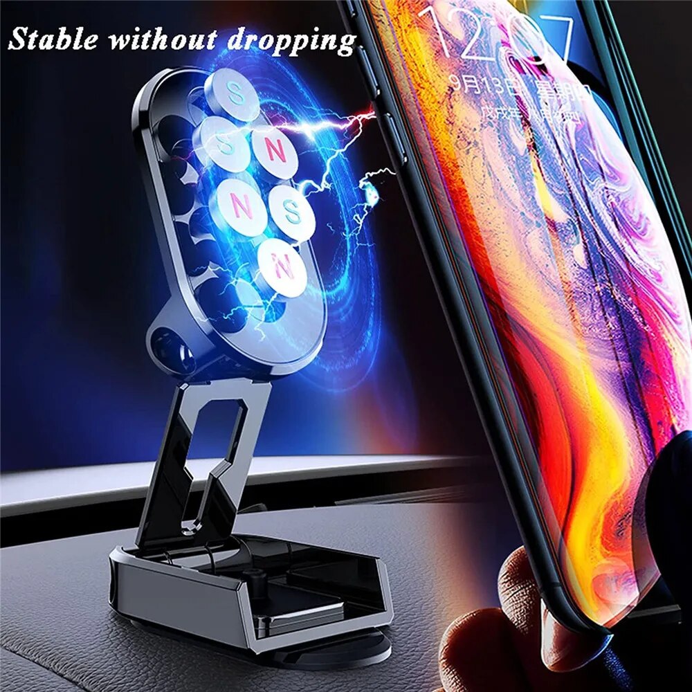 Metal Magnetic Car Mobile Phone Holder