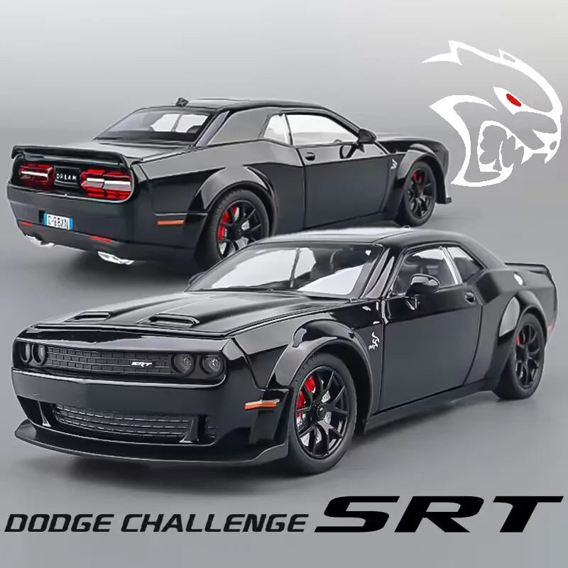 Dodge Challenger Hellcat Car Model With Sound and Light