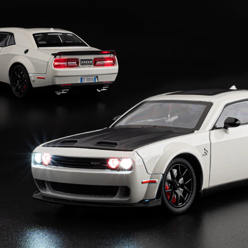 Dodge Challenger Hellcat Car Model With Sound and Light