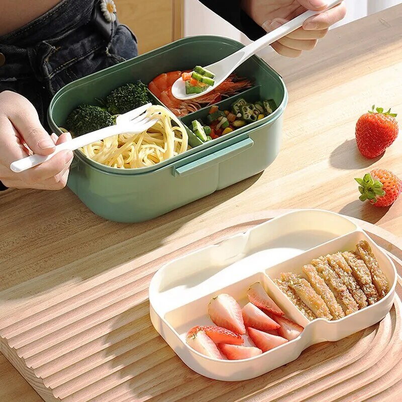 Single Double-layer Lunch Box