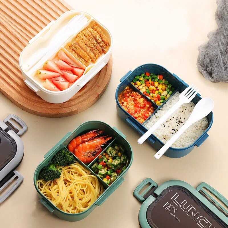 Single Double-layer Lunch Box